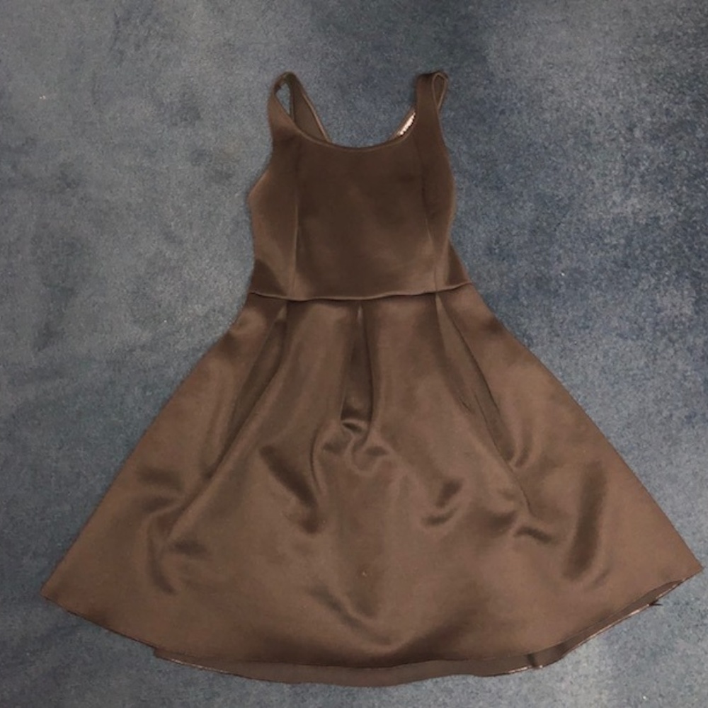 Express Black Skater Dress
